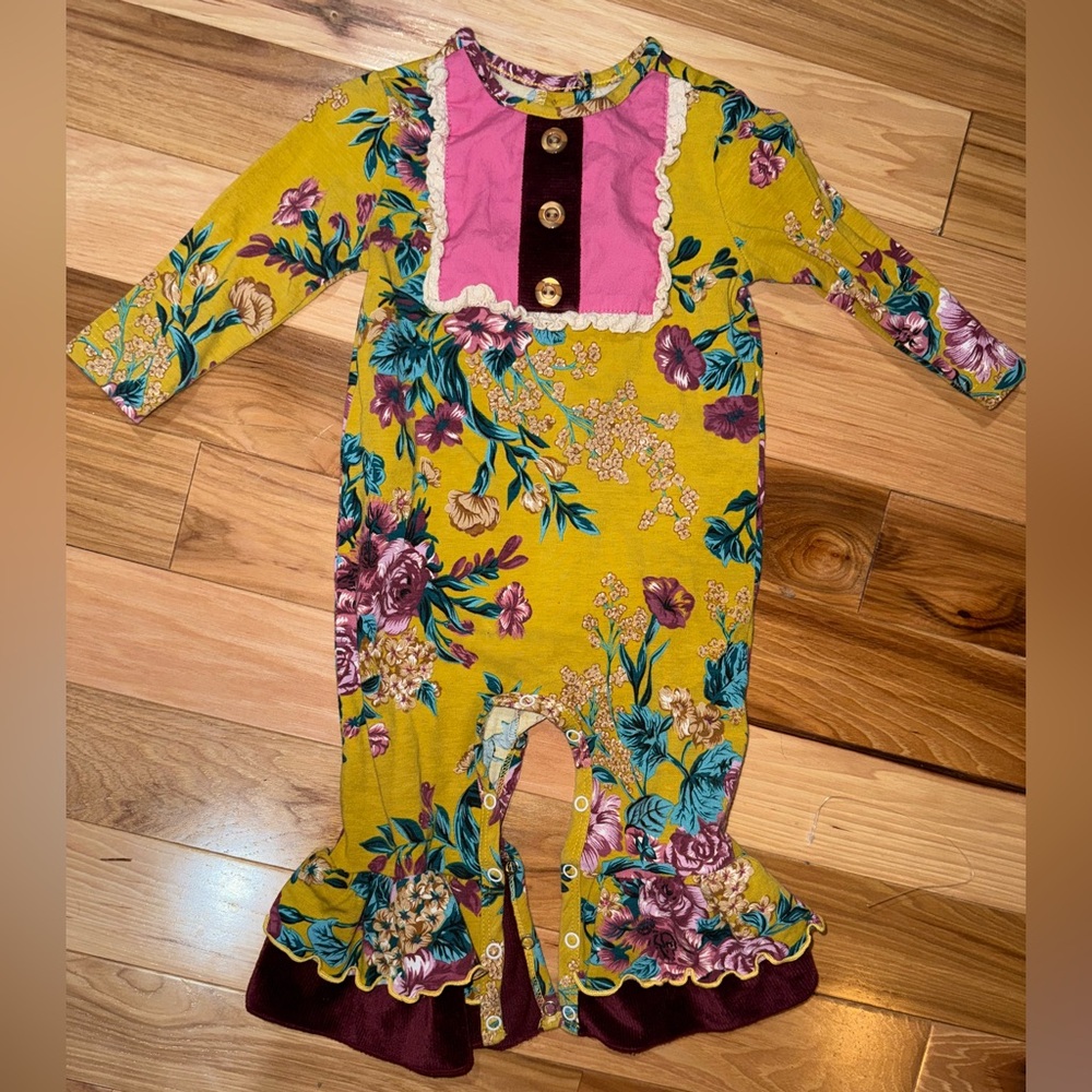 Ricrac and Ruffles Romper